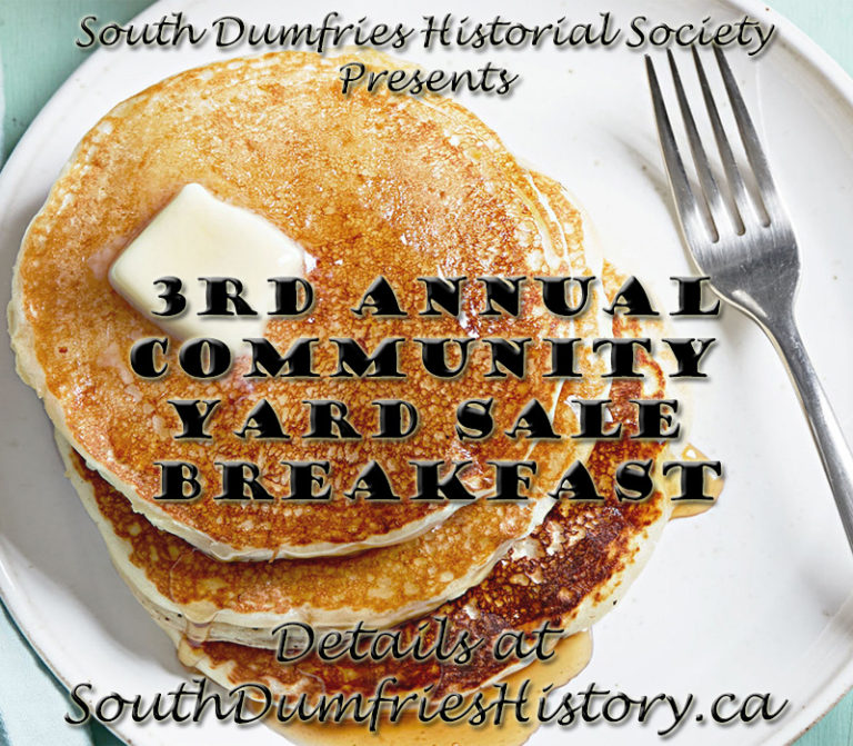 3rd Annual Community Yard Sale Breakfast